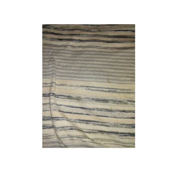 Prana sweater  Metallic striped cotton size XS - Picture 3 of 5